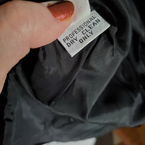 Vtg Nan Duskin Bill Blass Velvet Blazer - Picture 14 of 15